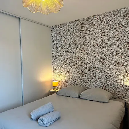 Апартаменты ღ Le Bergen - Parking, Balcon Calme Et Cosy, Wifi Ла-Рошель