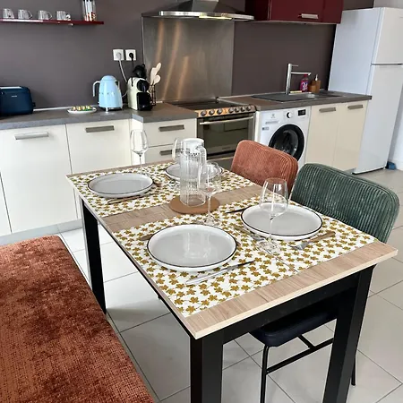 Apartment ღ Le Bergen - Parking, Balcon Calme Et Cosy, Wifi *