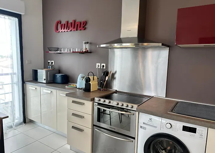 Ღ Le Bergen - Parking, Balcon Calme Et Cosy, Wifi Lägenhet