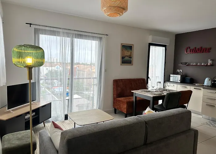 Lägenhet Ღ Le Bergen - Parking, Balcon Calme Et Cosy, Wifi La Rochelle (Charente-Maritime)