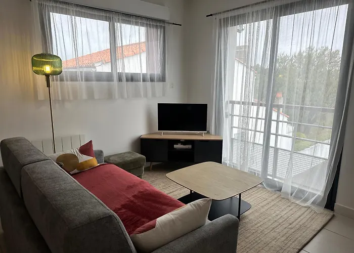 Ღ Le Bergen - Parking, Balcon Calme Et Cosy, Wifi Lägenhet La Rochelle (Charente-Maritime)