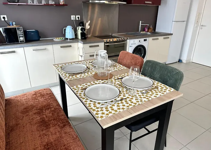 Apartamento ღ Le Bergen - Parking, Balcon Calme Et Cosy, Wifi *